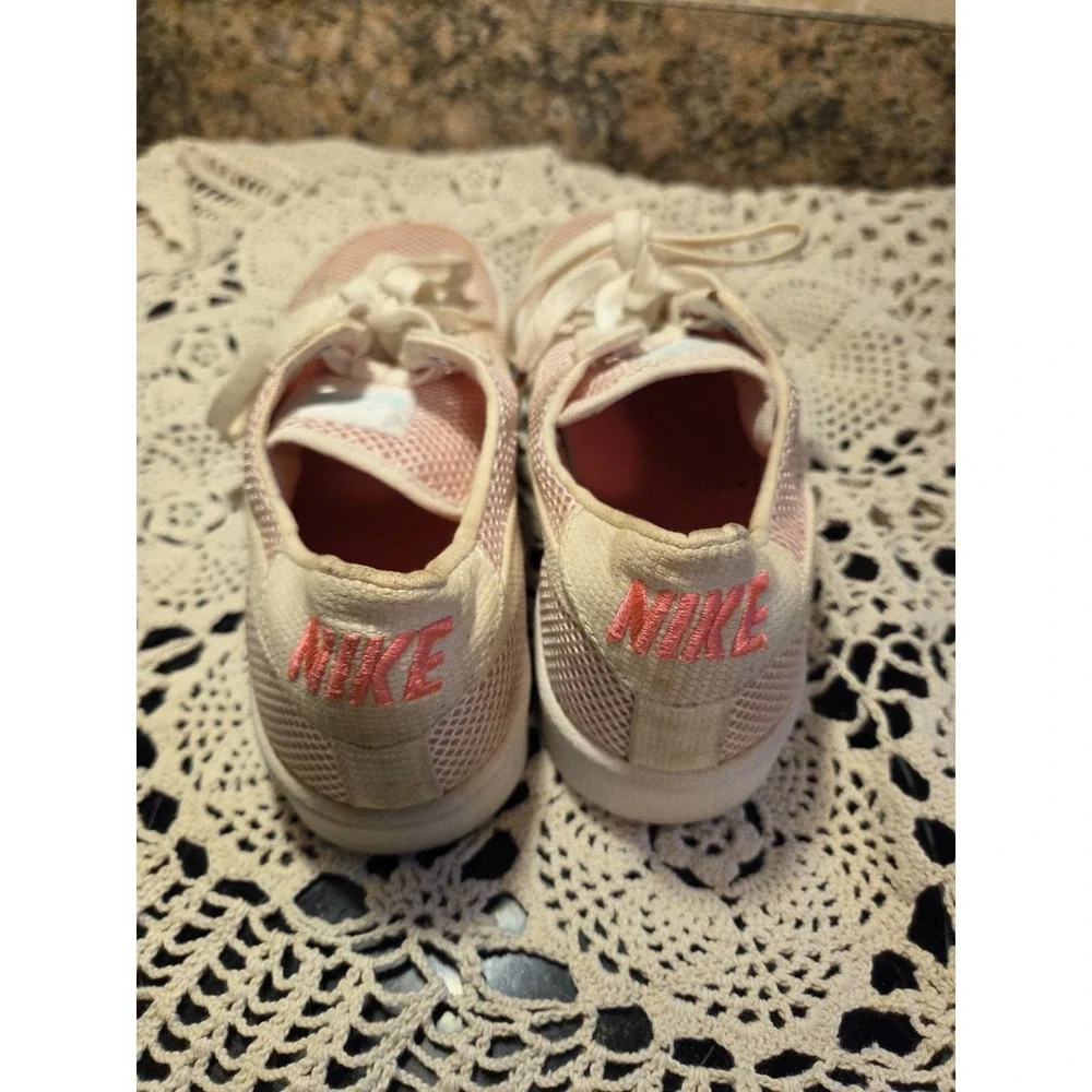Vintage Nike Pink Mesh Sneakers Womens Size 8.5